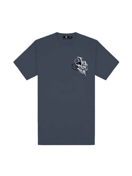 JorCustom JorCustom LoveAngel Slim Fit T-Shirt SS24 - Steel Blue