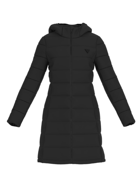 Guess Guess New Aleta Long Puffer - Jet Black