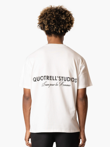 Quotrell Studios T-Shirt - White/Black