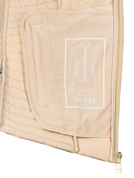 Guess Guess New Vona Jacket - Metallic Rose Gold