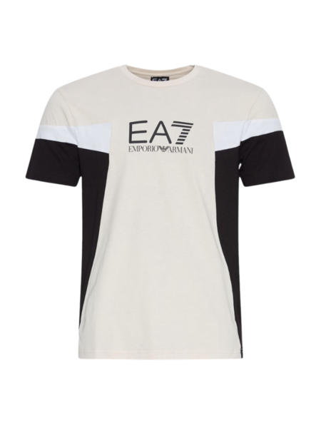 EA7 Color Block T-Shirt - Rainy Day