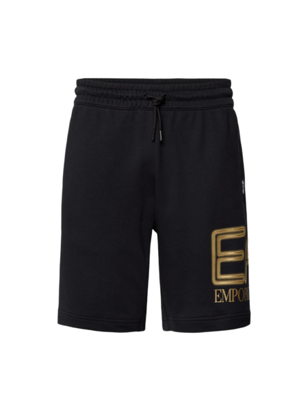 EA7 EA7 Logo Print Shorts - Black