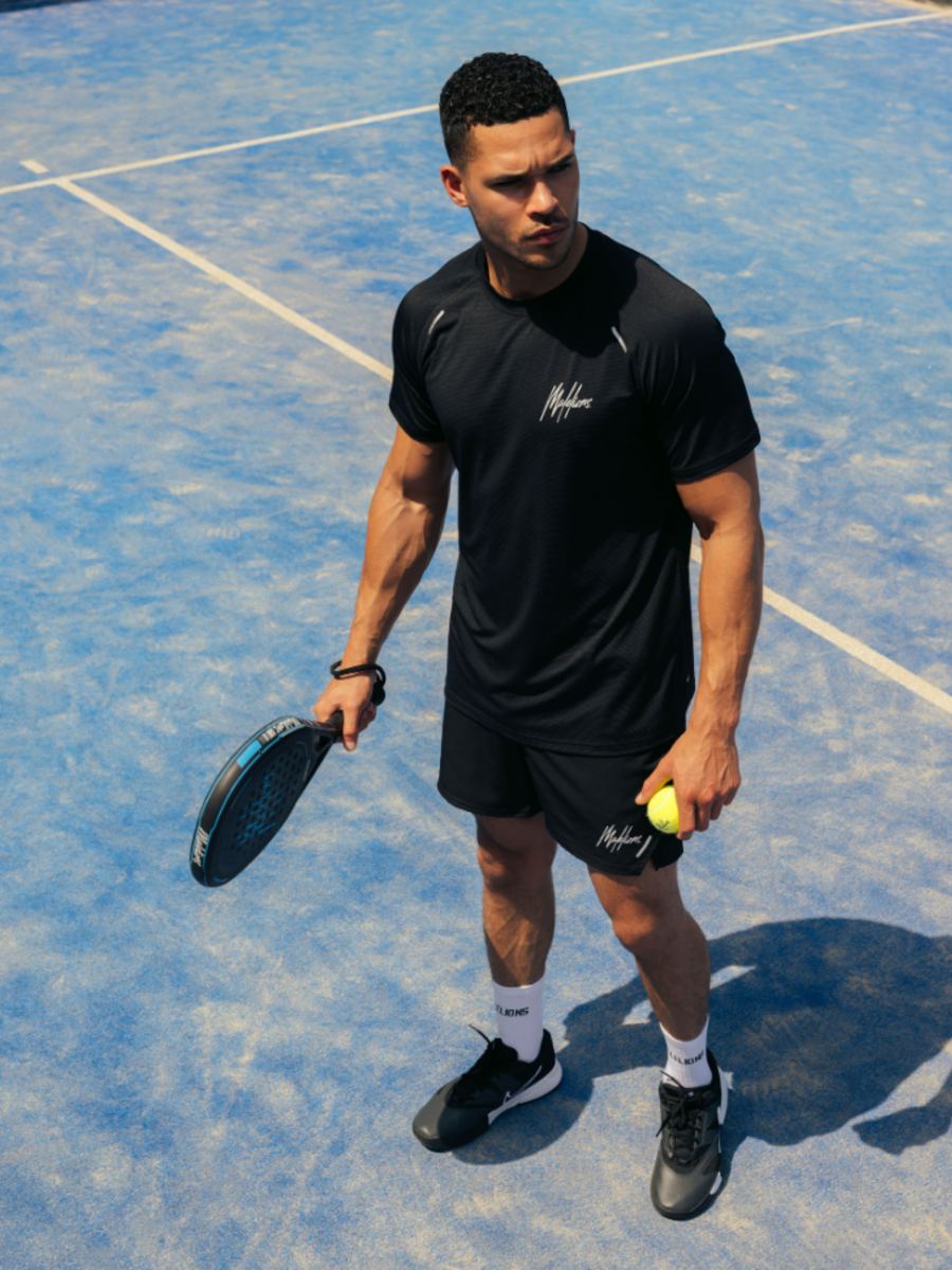 Malelions Padel Hexagon Combi-set - Black Malelions Malelions Padel Hexagon Combi-set - Black