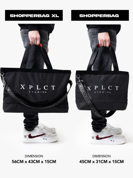 XPLCT Studios XPLCT Shopper Bag XL - Black