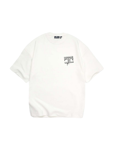 JorCustom JorCustom Bubble Oversized T-Shirt SS24 - White