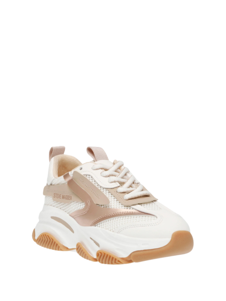 Steve Madden Steve Madden Girls Jpossession Sneaker - Coconut Mlk/Brz