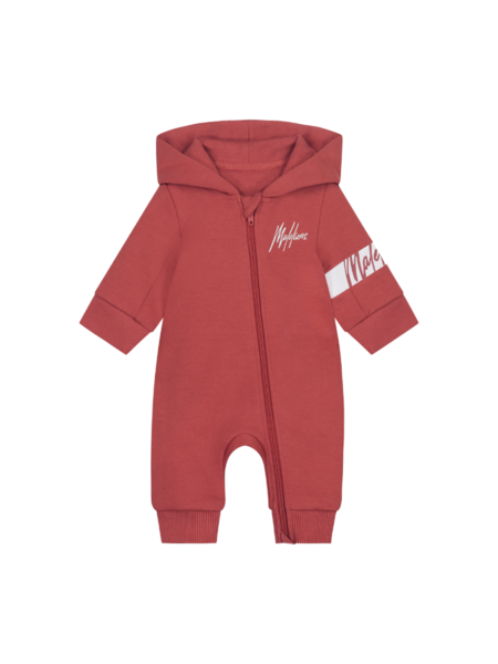 Malelions Malelions Baby Captain Tracksuit - Dark Pink Malelions Baby Captain Tracksuit - Dark Pink
