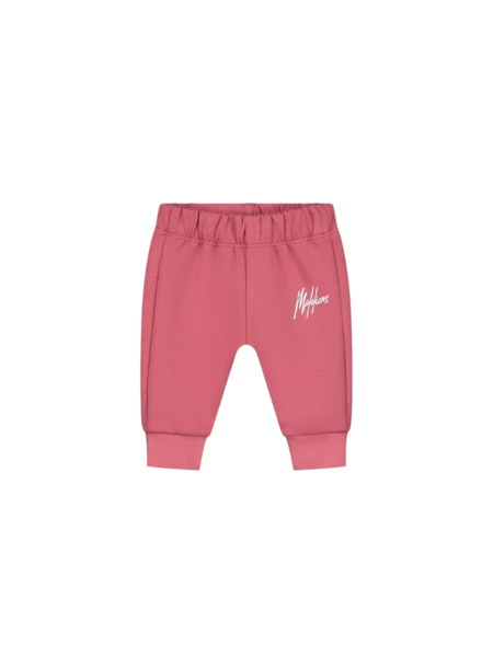 Malelions Malelions Baby Signature Sweatpants - Dark Pink Malelions Baby Signature Sweatpants - Dark Pink