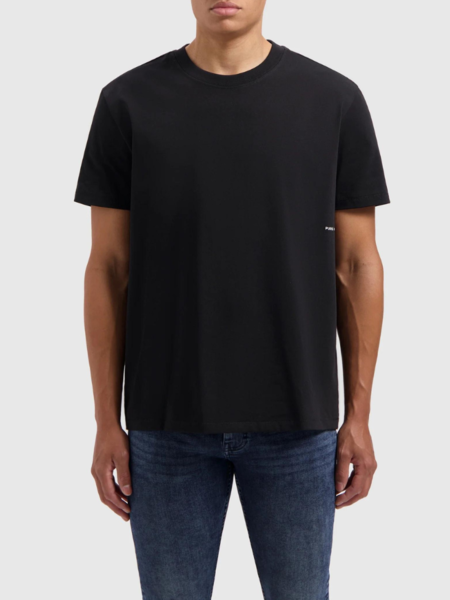 Pure Path Pure Path Organic Sideline Wordmark T-Shirt - Black