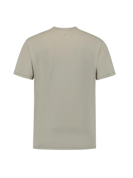 Pure Path Pure Path Organic Sideline Wordmark T-Shirt - Taupe