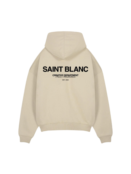 Saint Blanc No.1 Hoodie - Taupe/Black