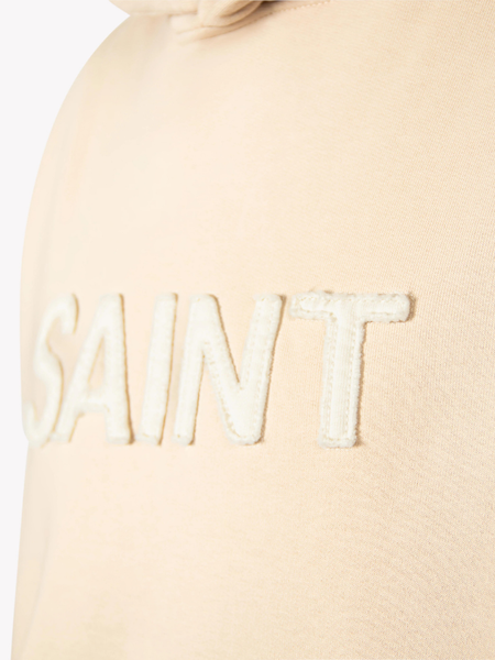 Saint Blanc Saint Blanc Cut Hoodie - Taupe/Off White