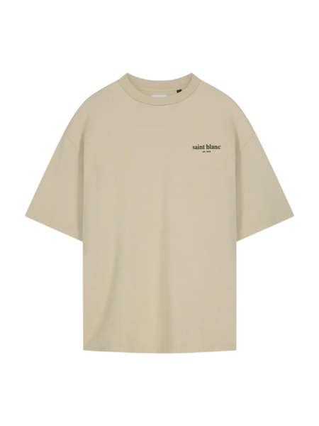 Saint Blanc Saint Blanc No.1 Tee - Taupe/Black