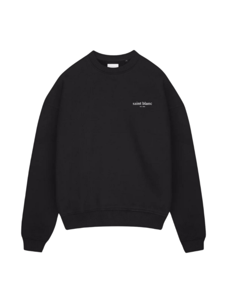 Saint Blanc Saint Blanc No.1 Sweater - Jet Black/White