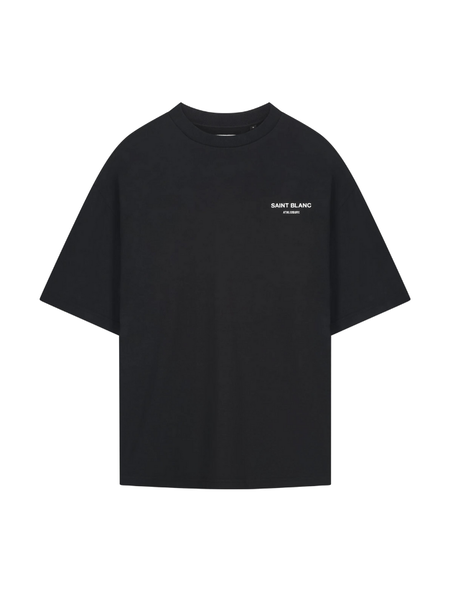 Saint Blanc Saint Blanc Blurr Tee - Jet Black/Off White