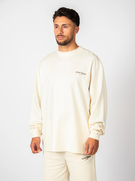 Saint Blanc Saint Blanc No. 1 Long Shirt - Off White/Black