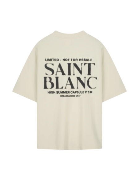 Saint Blanc Saint Blanc Limited Tee - Off White/Black