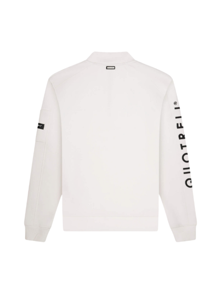 Quotrell Quotrell Defender Halfzip - Off White/Black