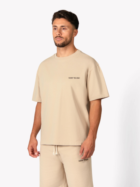 Saint Blanc Saint Blanc Blanc Tee - Taupe