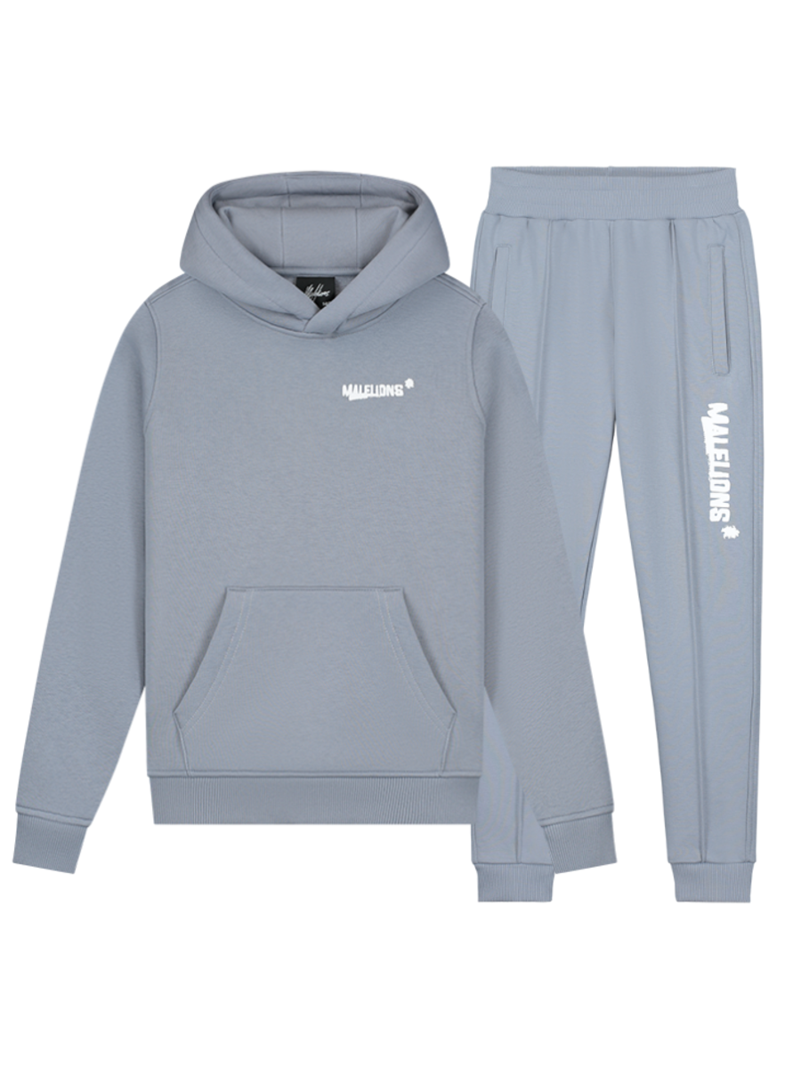 Malelions Kids Inked Combi set Ice Blue White Eddy s Eindhoven