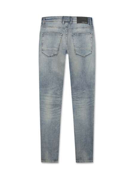 Pure Path Pure Path The Jone Skinny Fit Jeans - Denim Mid Blue