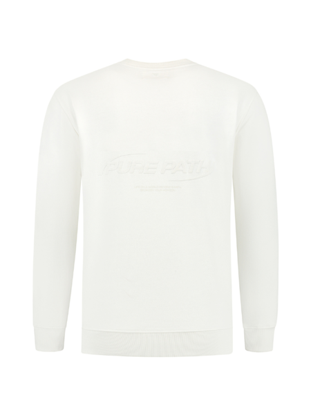 Pure Path Pure Path Cosmic Orbit Sweater - Off White