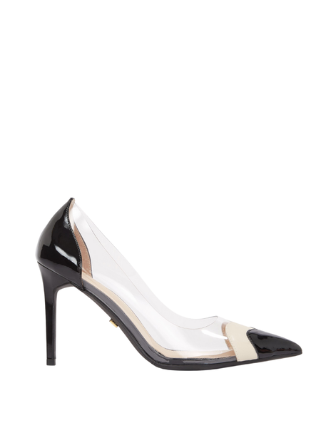 Josh V Josh V Michou Heels - Black Ecru Josh V Michou Heels - Black Ecru