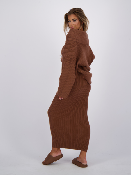 Reinders Reinders Kourtney Knit Sweater - Cacao