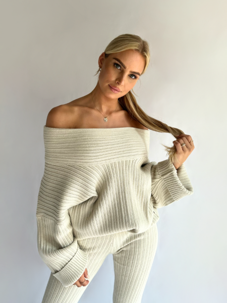 Reinders Reinders Kourtney Knit Sweater - Creme