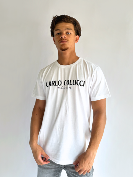 Carlo Colucci Carlo Colucci T-Shirt C2440-67 - White