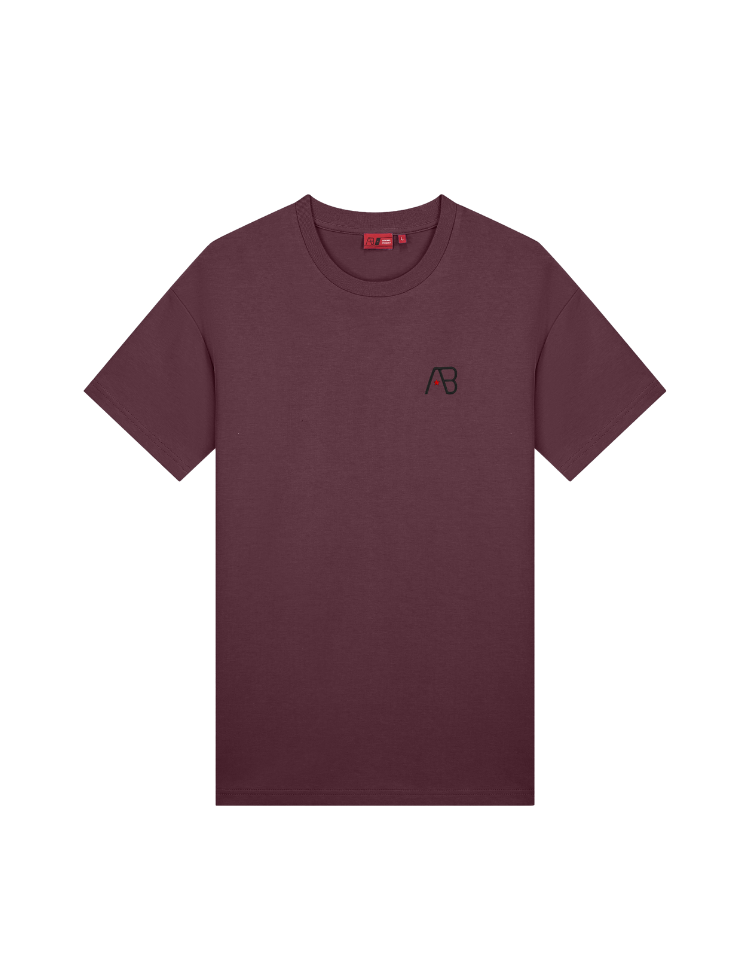 AB Lifestyle Regular Fit Tee Eggplant Eddy s Eindhoven