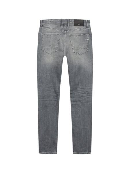 Pure Path Pure Path The Ryan Slim Fit Jeans - Denim Light Grey