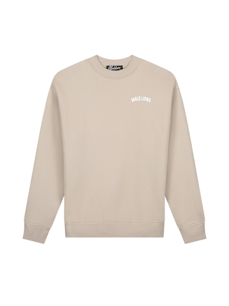 Malelions Malelions Graffiti Spray Sweater - Beige