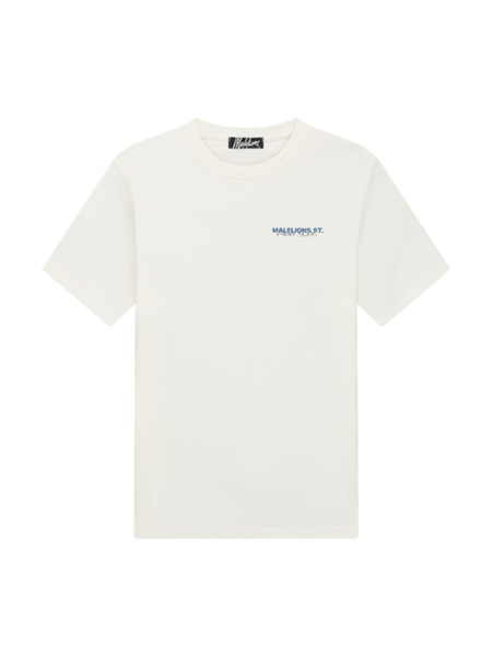 Malelions Malelions Traffic Sign T-Shirt - Off white