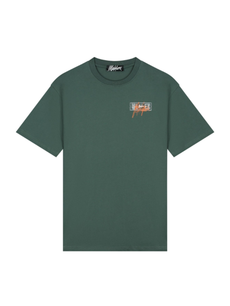 Malelions Malelions Oversized Ticket T-Shirt - Dark Green