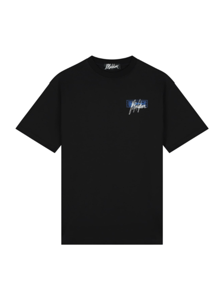 Malelions Malelions Oversized Ticket T-Shirt - Black/Cobalt