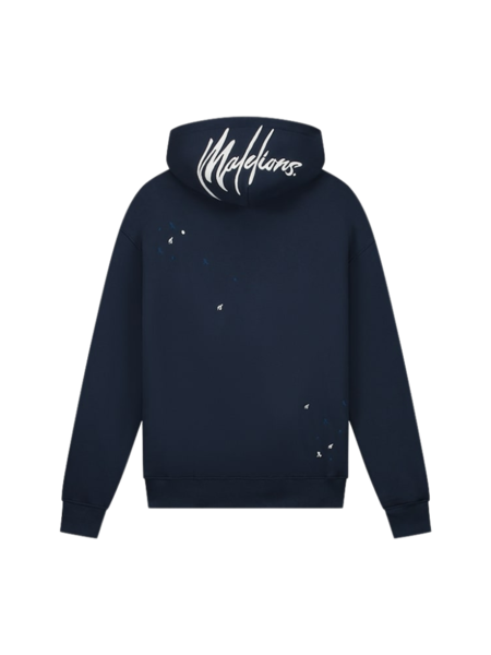 Malelions Malelions Oversized Painter Hoodie - Navy