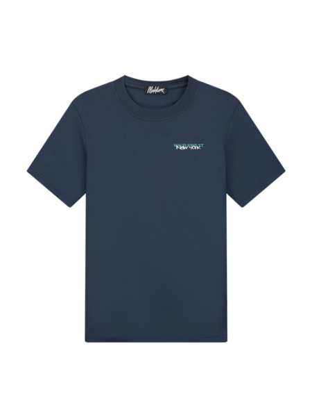 Malelions Malelions Traffic Sign T-Shirt - Navy