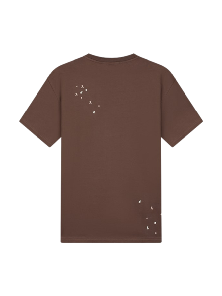 Malelions Malelions Oversized Painter T-Shirt - Brown