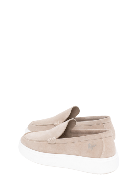 Malelions Malelions Low Top Cup Loafers - Beige