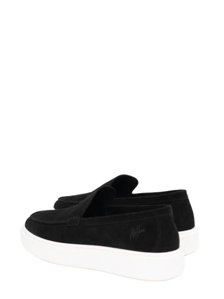 Malelions Malelions Low Top Cup Loafers - Black