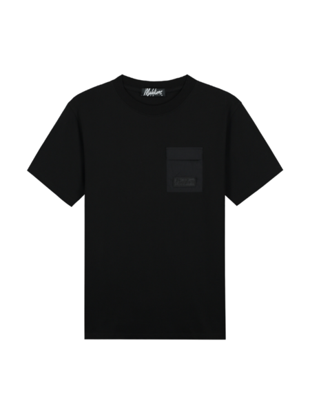 Malelions Malelions Nylon Pocket T-Shirt - Black