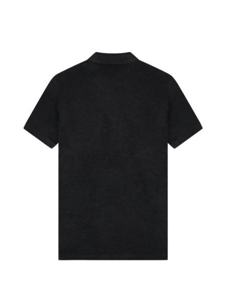 Malelions Malelions Signature Towelling Polo - Black