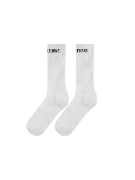 Malelions Logo Socks 2-Pack - White Malelions Malelions Logo Socks 2-Pack - White