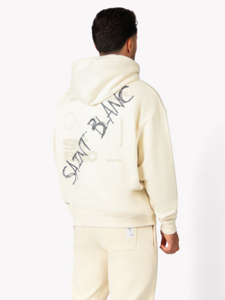 Saint Blanc Saint Blanc Original Hoodie - Off White/Taupe/Black