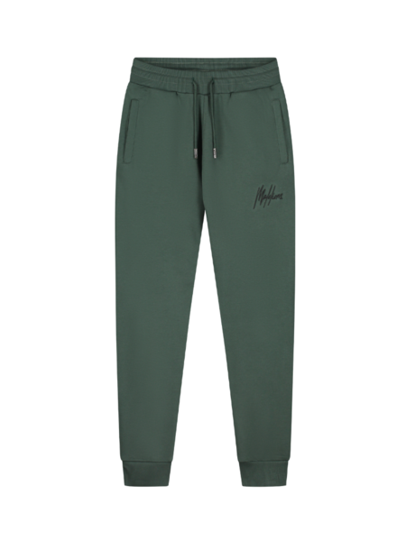 Malelions Malelions Striped Signature Sweatpants - Dark Green