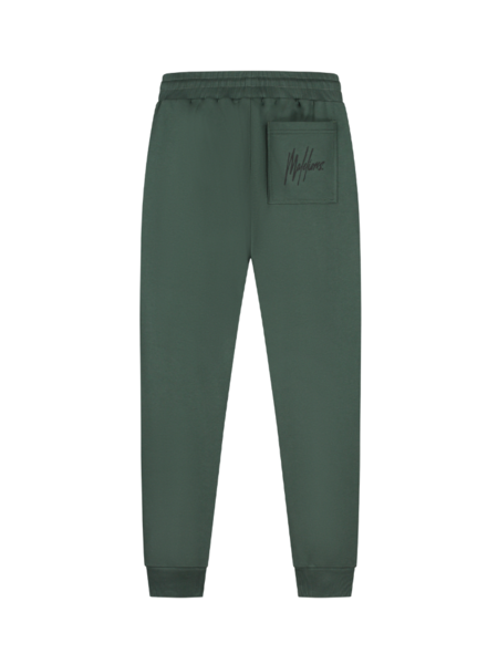 Malelions Malelions Striped Signature Sweatpants - Dark Green