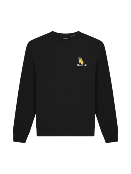 Quotrell Quotrell Limone Crewneck - Black/White