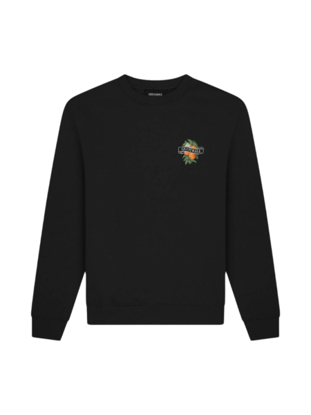 Quotrell Quotrell Mineola Crewneck - Black/White