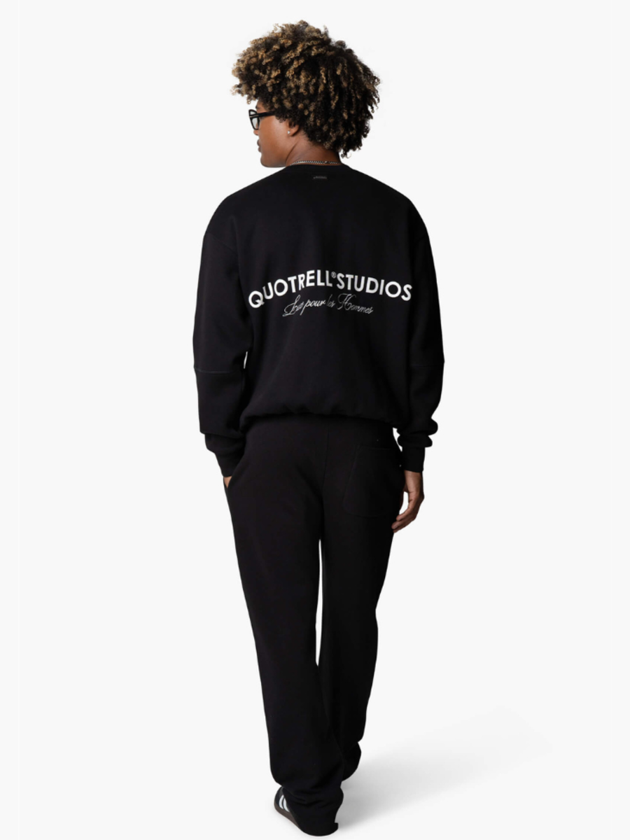 Quotrell Quotrell Studios Crewneck Combi-set - Black